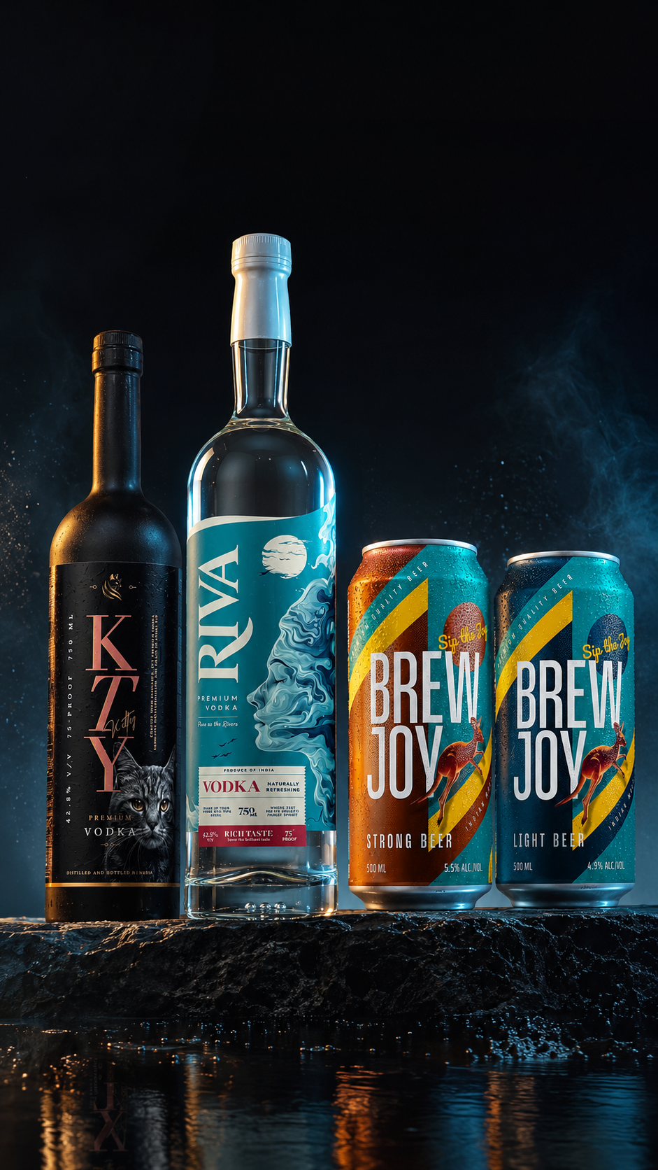 Beverage brand set